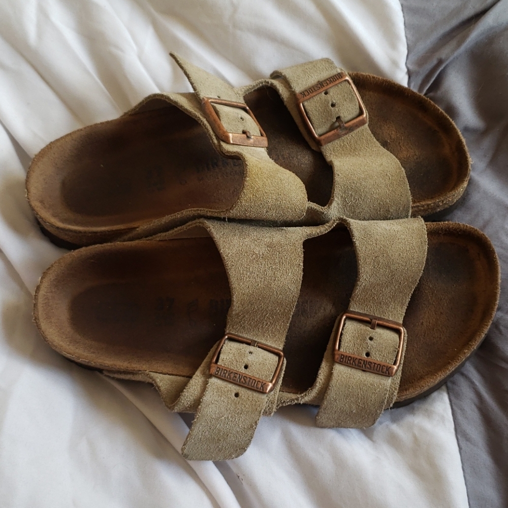 Suede Birkenstock